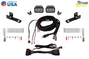 Ford F-150 Reverse Light Kit - Rear - Diode Dynamics - Stage Series - Red - `15-`20